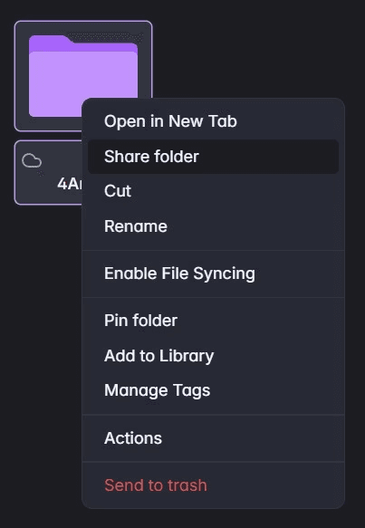 share content with external users